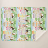 Beagles シェルパブランケット (正面(横))