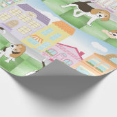 Beagles ラッピングペーパー (角)