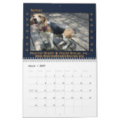 Beagles Beagles Wall calendar 2026 カレンダー (3月 2027)