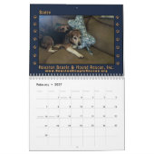 Beagles Beagles Wall calendar 2026 カレンダー (2月 2027)