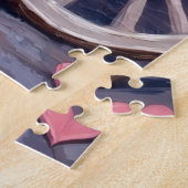 Beagles Dog Valentine's Day  ジグソーパズル (側面)