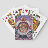 Beagles Dog Valentine's Day  トランプ (裏面)