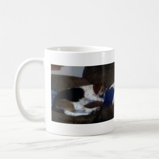 Beaglez コーヒーマグカップ (左)