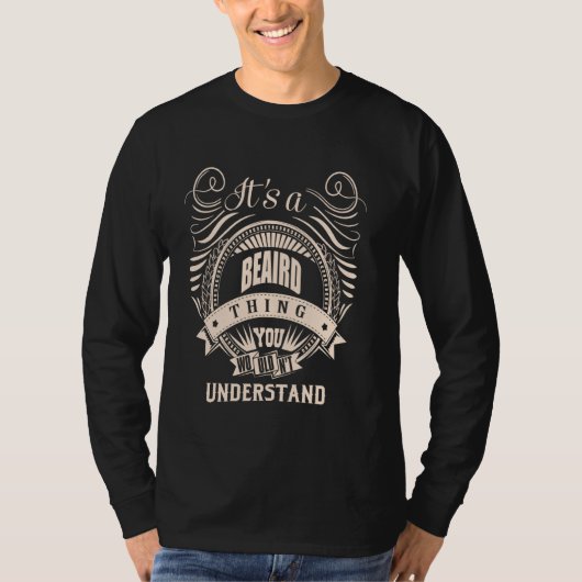 BEAIRDの贈り物だ Tシャツ (正面)