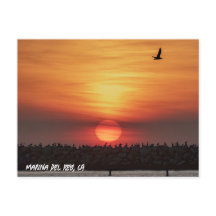 Beaitiful Sunset Colors - Marina Del Rey, CA 