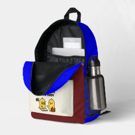 Beak & Bonk, STUDY MOTIVATION BAG プリントバックパック