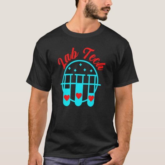 Beaker Lab Tech Laboratory Technician Tシャツ (正面)