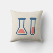 Beaker & Test Tube Scienceテーマ クッション (裏面)