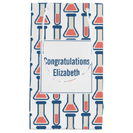 Beaker & Test Tube Scienceテーマ スモールペーパーバッグ