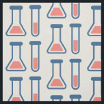 Beaker & Test Tube Scienceテーマ ファブリック<br><div class="desc">試験管とビーカーの可愛いスケッチを持つ生地。科学タイプに最適。</div>