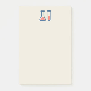 Beaker & Test Tube Scienceテーマ ポストイット
