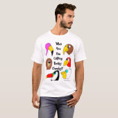 Beaky生意気呼んでいるだれですか。 Tシャツ (正面フル)
