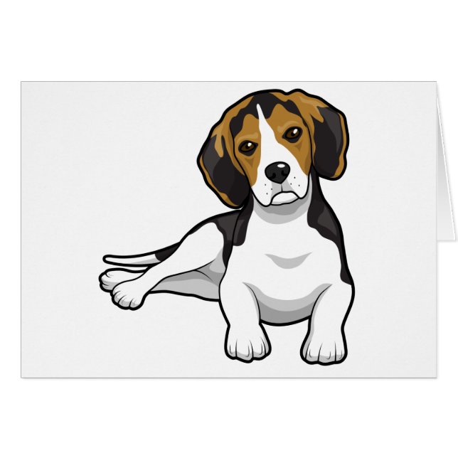 Bealeのかわいい子犬 (正面横)