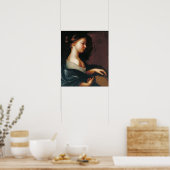 Beale – 若い女の子のポートレート ポスター (キッチン)