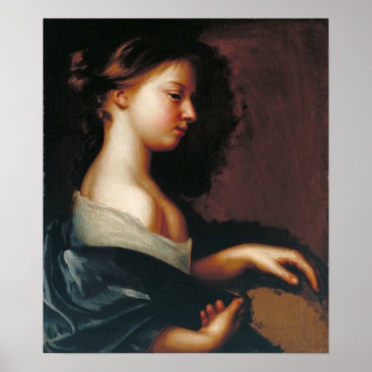 Beale – 若い女の子のポートレート ポスター (正面)