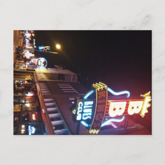 Beale Street (Memphis, Tennessee) シーズンポストカード