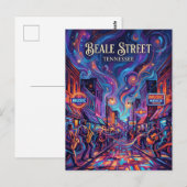 Beale Street Tennessee ポストカード (正面/裏面)