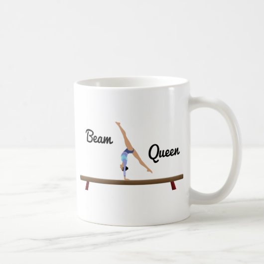 Beam Queen – Artistic Gymnastics Mug コーヒーマグカップ (右)