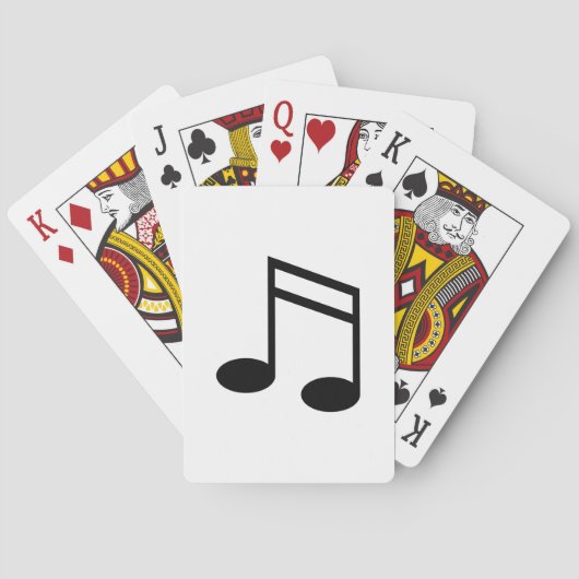 Beamed 16th Notes トランプ (裏面)