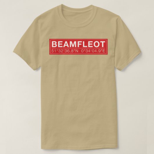 Beamfleot Tシャツ (デザイン正面)