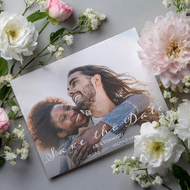 Beaming DelightフォトウェディングSave the Date ポストカード