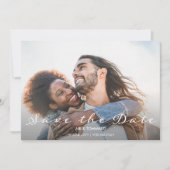 Beaming DelightフォトウェディングSave the Date 招待状 (正面)