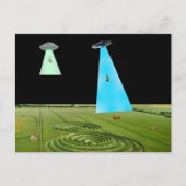 Beaming Up the Beef Postcard ポストカード (正面)