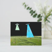 Beaming Up the Beef Postcard ポストカード (スタンド正面)