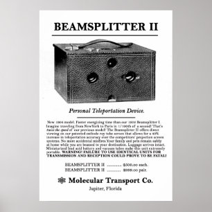 Beamsplitter II. ポスター