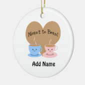 Beanへ セラミックオーナメント (左)