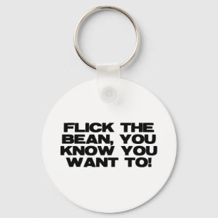 Beanをフリック キーホルダー