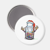 Beanカウンタクリスマス マグネット (正面/裏面)