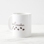 Beanカウンタ コーヒーマグカップ (正面左)