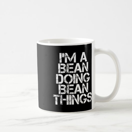 「Bean」でおなじみの姓の家系図 誕生日 親族の集い ギ コーヒーマグカップ (右)