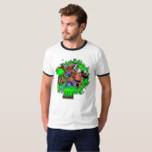 BEAN! ヒーローズ メンズ Tシャツ (正面フル)