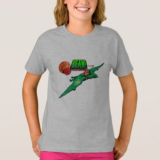 BEAN! フライヤーガールTシャツ Tシャツ (正面)