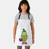 Bean at Footballスポーツ エプロン (インサイチュ)