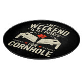  Bean Bag Toss Game Player Long Sleeve  カッティングボード (角)