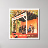 Bean Blossom Canvas, 1985 キャンバスプリント (正面)