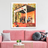 Bean Blossom Canvas, 1985 キャンバスプリント (インサイチュ (リビング))