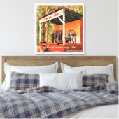 Bean Blossom Canvas, 1985 キャンバスプリント (インサイチュ (寝室))