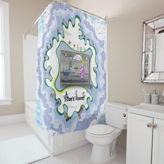 Bean Dip | Birthday シャワーカーテン (インサイチュ)