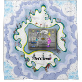 Bean Dip | Birthday シャワーカーテン (正面)