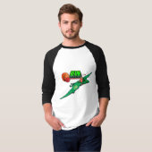 BEAN Flier メンズジャージー Tシャツ (正面フル)