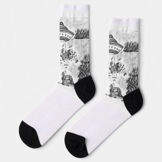 Bean me up Charleston Mercury socks ソックス (左)