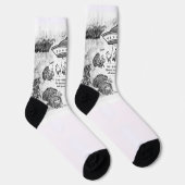 Bean me up Charleston Mercury socks ソックス (右)