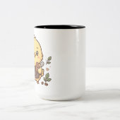 Bean Spoon Kawaii コーヒーマグ 二色 ツートーンマグカップ (中央)