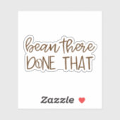 Bean There, Done That シール (シート)
