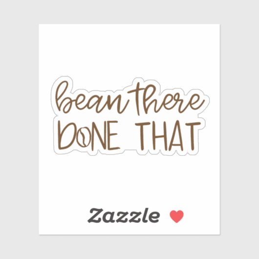 Bean There, Done That シール (シート)