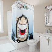 Beano Gnasher "Jaws"パロディーシャワーカーテン🚿 シャワーカーテン (インサイチュ)